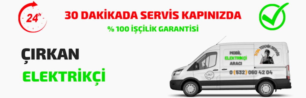 7/24 Çırkan Elektrikçi | Elektrik arıza bakım onarım Tesisat Hizmeti Verilmektedir. En Uygun Fiyatlarımızla 7/24 Saat Hizmet Vermekteyiz.