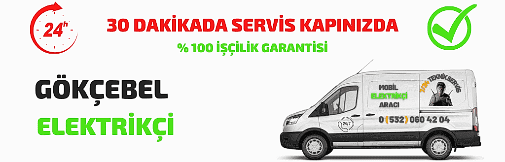 7/24 Gökçebel Elektrikçi | Elektrik arıza bakım onarım Tesisat Hizmeti Verilmektedir. En Uygun Fiyatlarımızla 7/24 Saat Hizmet Vermekteyiz.