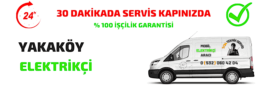 7/24 Yakaköy Elektrikçi | Elektrik arıza bakım onarım Tesisat Hizmeti Verilmektedir. En Uygun Fiyatlarımızla 7/24 Saat Hizmet Vermekteyiz.