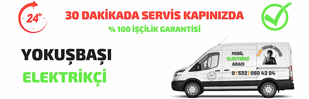 7/24 Yokuşbaşı Elektrikçi | Elektrik arıza bakım onarım Tesisat Hizmeti Verilmektedir. En Uygun Fiyatlarımızla 7/24 Saat Hizmet Vermekteyiz.